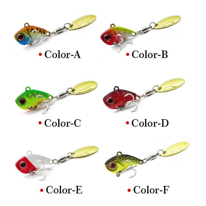 Topwin 16g Spinning Metal Vib Vibrating Lure Sinking Fishing Lure